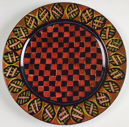 Masai 12" Chop Plate (Round Platter)
