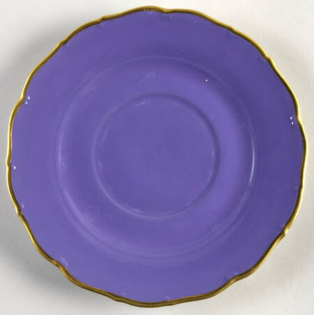 Colours Violet Saucer for Breakfast Cup