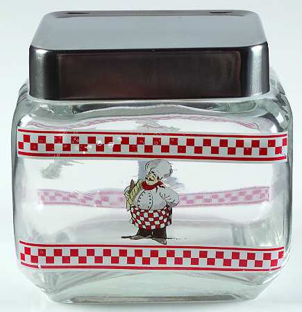 AOI7 Small Glassware Storage Jar & Lid