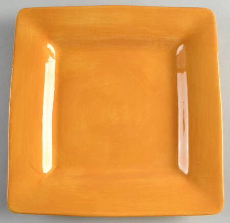 Ciao II Yellow Square Dinner Plate