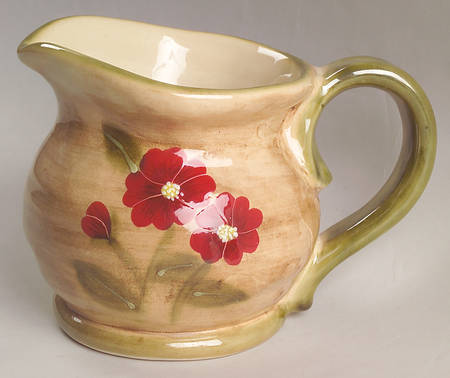 Fleur Rustique Creamer by Ambiance