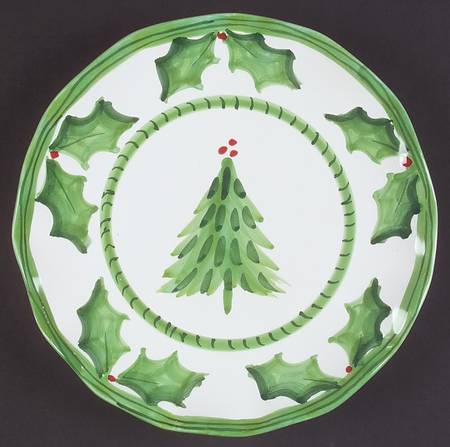 Holly Jolly Salad Plate