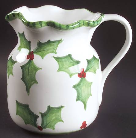 Holly Jolly 56 Oz Pitcher