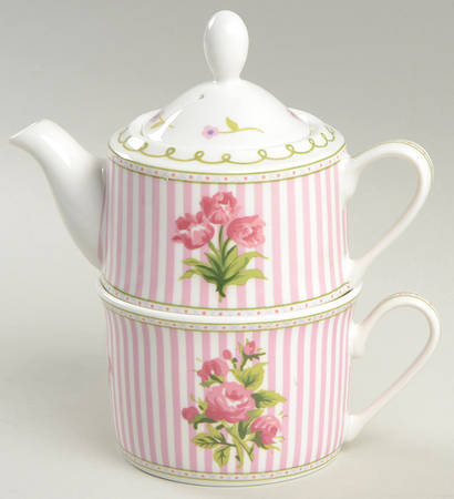 Celia Individual Teapot & Lid with Cup