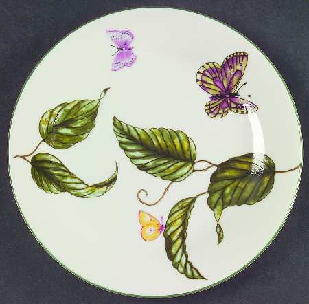 Butterfly Split Salad Plate by American Atelier