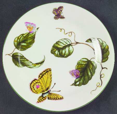 Butterfly Split Salad Plate by American Atelier
