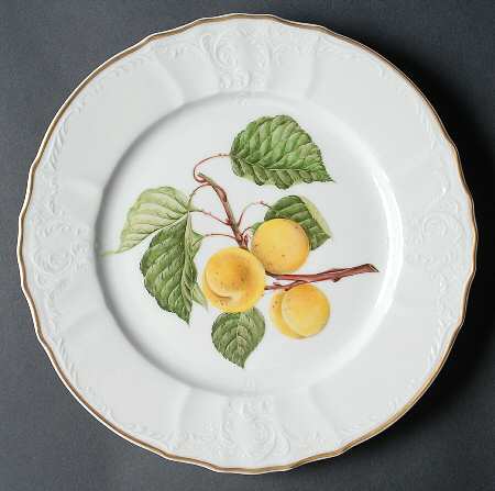 John Hooker Fruits Dinner Plate