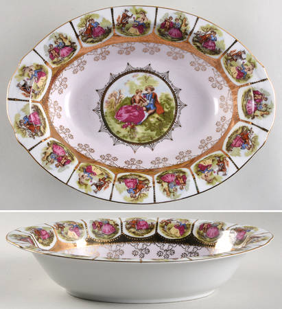 5393 10" Oval Vegetable Bowl