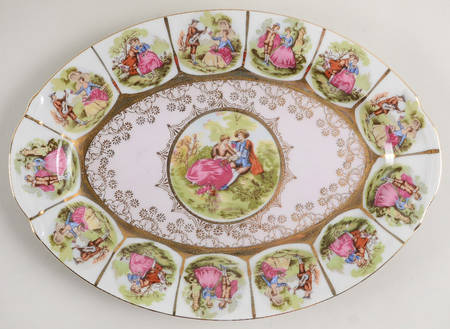 5393 12" Oval Serving Platter