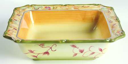 Rooster (Square, 5644) 10" Square Vegetable Bowl