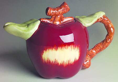 Apple Teapot & Lid