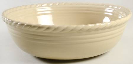 Tuscan Countryside Cream 12" Round Vegetable Bowl