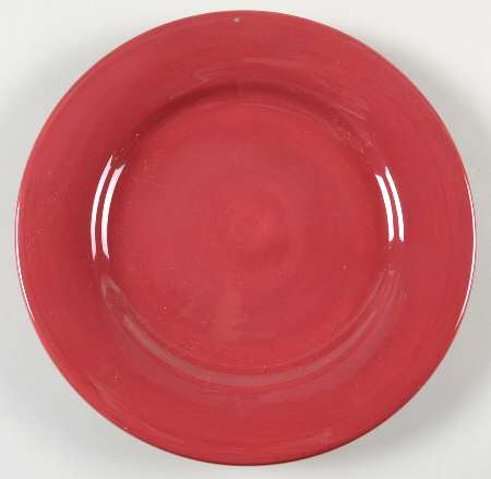Ciao II Burgundy Salad Plate