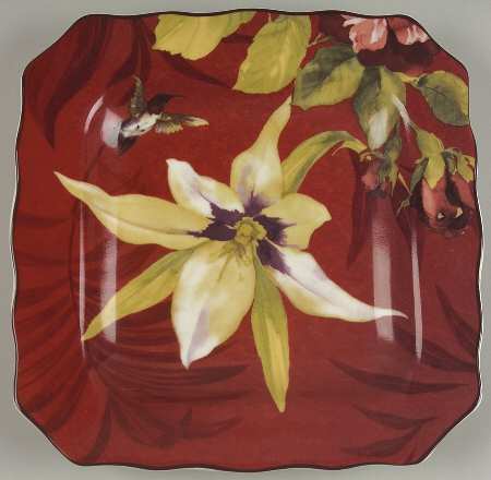 Belize Square Salad Plate