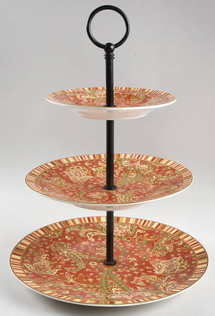 Maharana 3-Tiered Serving Tray (DP, SP, BB)