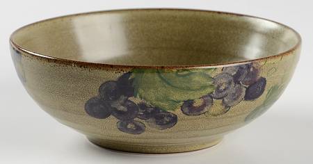 Grapevine Khaki Soup/Cereal Bowl