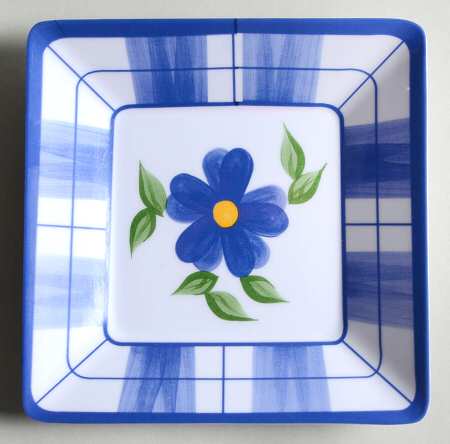 San Remo Square Melamine Appetizer Plate