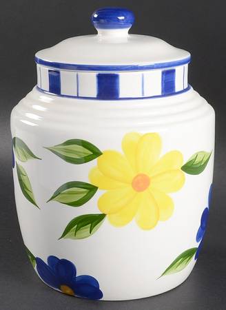 San Remo Cookie Jar & Lid