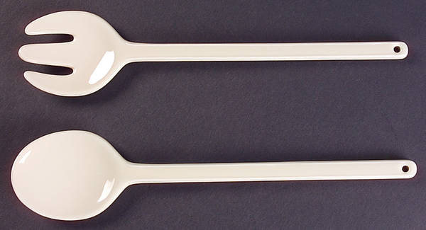 Aristocrat 2 Piece Salad Set, Solid Piece