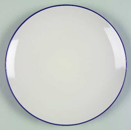 Luna Blue Salad Plate