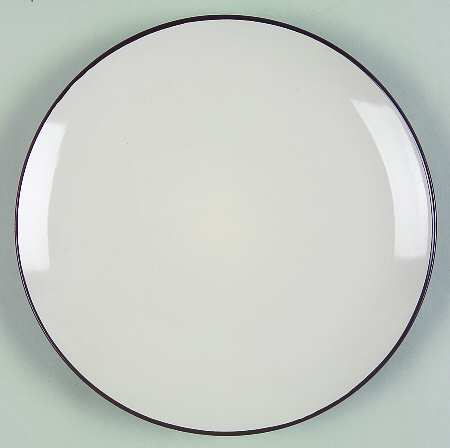 Luna Charcoal Salad Plate