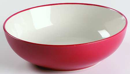 Luna Red Soup/Cereal Bowl