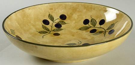 Olives 9" Individual Pasta Bowl