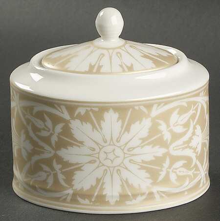 Vertoni Gold Mica Sugar Bowl & Lid