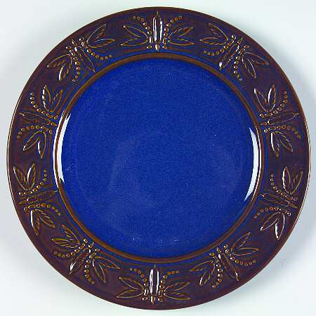 Bungalow Blue Salad Plate