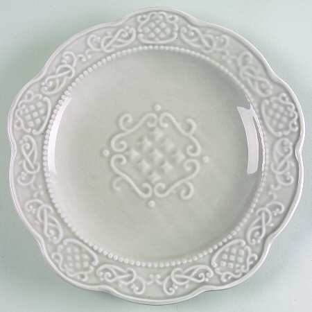 Empress Gray Salad/Dessert Plate