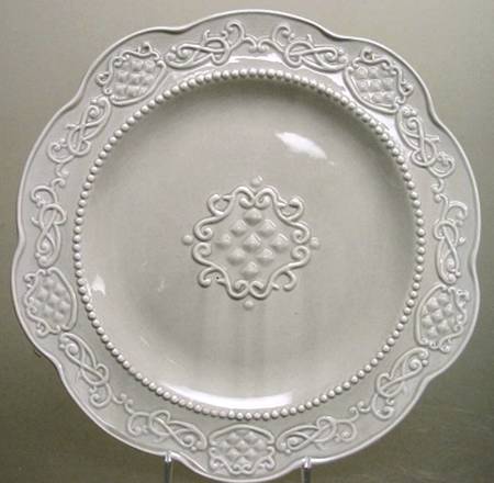 Empress Gray Service Plate (Charger)