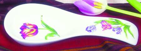 Tulip Spoon Rest/Holder (Holds 1 Spoon)