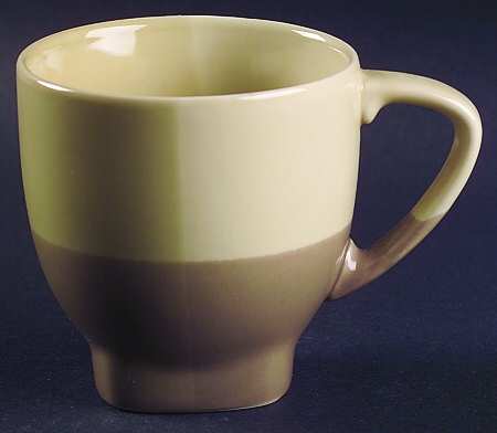 Color Blocks Cream Mocha Mug