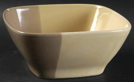 Color Blocks Cream Mocha Soup/Cereal Bowl