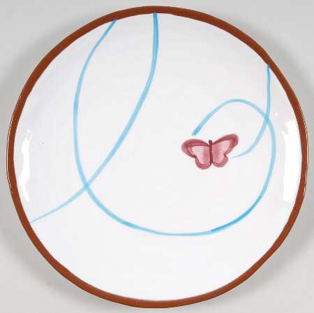 Butterfly Breeze Accent Salad Plate by Artland