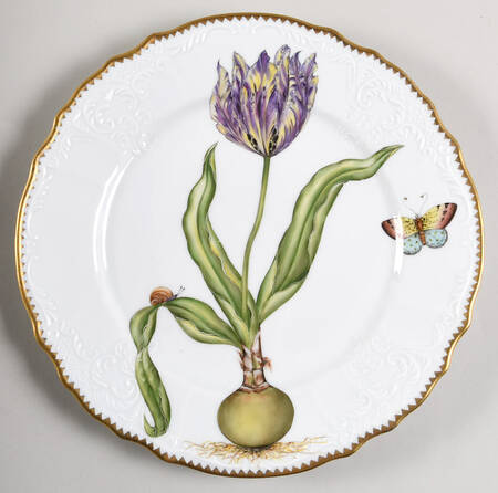 Flowers of Yesterday Dinner Plate