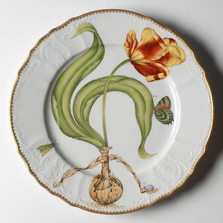 Flowers of Yesterday Dinner Plate