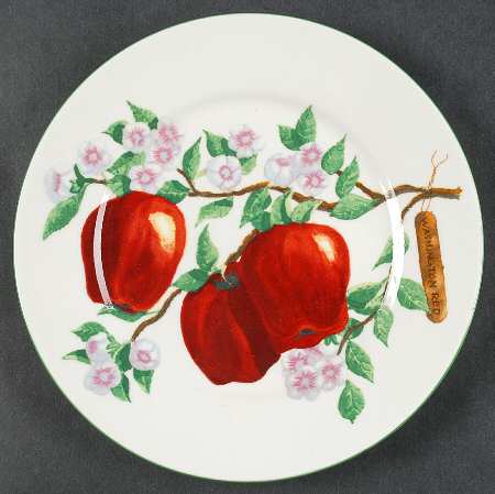 Apple Blossom Salad/Dessert Plate