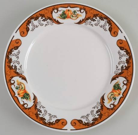 Pumpkin Harvest 12" Chop Plate (Round Platter)