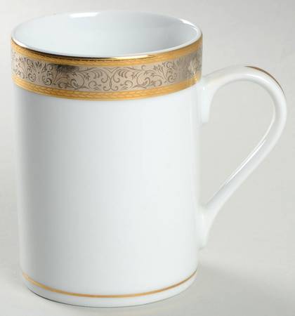 Buckingham (5769, Narrow Encrusted Band) Mug