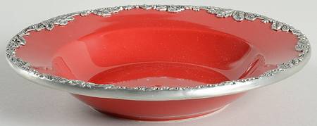 Winterberry Rim Soup Bowl