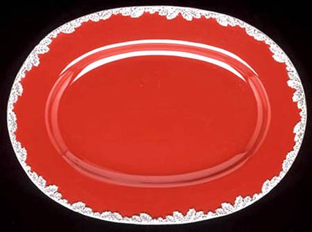 Winterberry 12" Oval Serving Platter