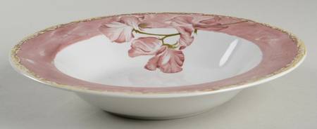 Artist's Garden Rim Soup Bowl