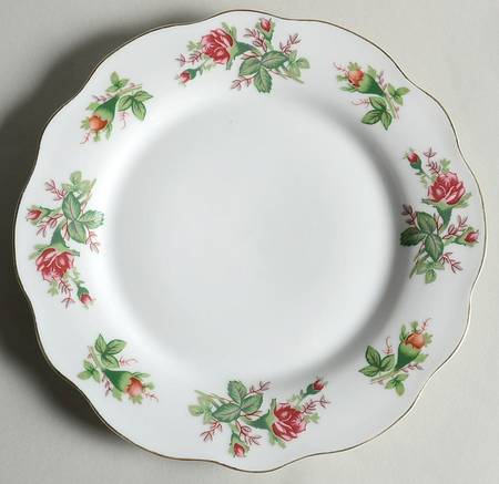 Rosebud Salad Plate