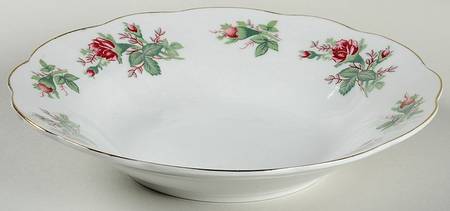 Rosebud Coupe Soup Bowl