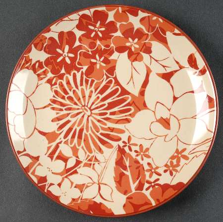 Valle Red Salad/Dessert Plate