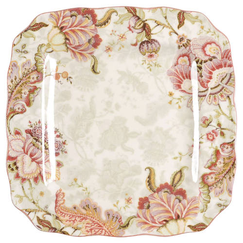 Gabrielle Square Dinner Plate by 222 Fifth (PTS)