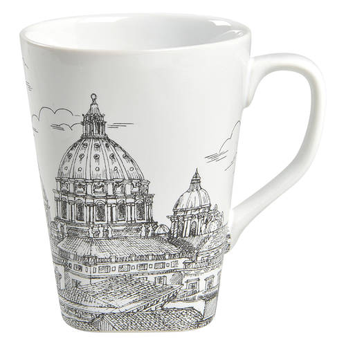 City Scenes Black Mug