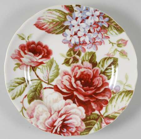Heidi White Salad Plate