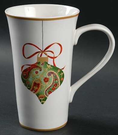 Paisley Ornaments Latte Mug